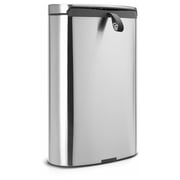 Brabantia 482021 FlatBack PedalBin 40L Matt Steel Fingerprint proof