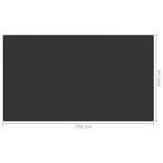 vidaXL Tent Carpet 400x700 cm Anthracite vidaXL Tent Carpet 400x700 cm Anthracite