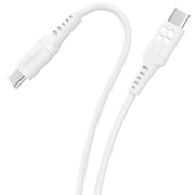 Promate Ultra Fast USB C to USB C Cable 2m White Promate Ultra Fast USB C to USB C Cable 2m White