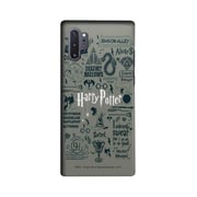 Harry Potter Infographic Grey - Sleek Case for Samsung Note10 Plus Harry Potter Infographic Grey - Sleek Case for Samsung Note10 Plus