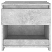 Vidaxl Bedside Cabinets 2 Pcs Concrete Grey 40x30x39 Cm Chipboard Vidaxl Bedside Cabinets 2 Pcs Concrete Grey 40x30x39 Cm Chipboard