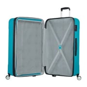 American Tourister Tracklite Luggage Trolley Bag Blue 3 Pieces Set