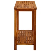 vidaXL Garden Console Table 110x40x75 cm Solid Acacia Wood vidaXL Garden Console Table 110x40x75 cm Solid Acacia Wood