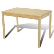vidaXL Dining Set 5 Pieces Pine Wood Natural vidaXL Dining Set 5 Pieces Pine Wood Natural