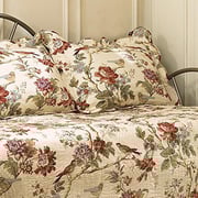 Waverly Charleston 5Pc Quilted Reversible Comforter Day Bed Cover Set Papaya Waverly Charleston 5Pc Quilted Reversible Comforter Day Bed Cover Set Papaya
