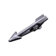 Soko Mesh Tie Clip Lapel Pin Gunmetal For Men