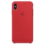 Apple Leather Case Product Red For iPhone XS