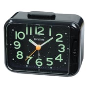 Rhythm Alarm Clock CRA839WR02,With Bell,Snooze,Light & Super Slient