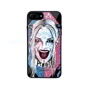 Macmerise Wicked Harley Quinn - Glass Phone Case For Iphone 7 Plus Macmerise Wicked Harley Quinn - Glass Phone Case For Iphone 7 Plus