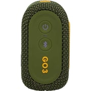 JBL GO 3 Bluetooth Portable Waterproof Speaker Green JBL GO 3 Bluetooth Portable Waterproof Speaker Green