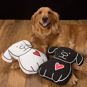 Pavilion Gift Company Blobby Woof You White Dog Decorative Throw Pillow Pavilion Gift Company Blobby Woof You White Dog Decorative Throw Pillow