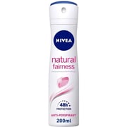 Nivea Natural Fairness Deodorant Spray For Women 200ml