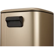 EKO REGENT5 9L Stainless Steel Step Trash Bin Gold EKO REGENT5 9L Stainless Steel Step Trash Bin Gold