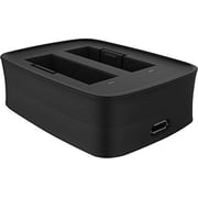 Rollei External Battery Charger For Your 530/630 Ac, Incl. 2 Rechargeable Batteries - Black Rollei External Battery Charger For Your 530/630 Ac, Incl. 2 Rechargeable Batteries - Black