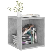 Vidaxl Side Table Concrete Grey 33x33x34.5 Cm Engineered Wood Vidaxl Side Table Concrete Grey 33x33x34.5 Cm Engineered Wood