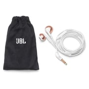 JBL T205 Wired Earbud Headphone Rose Gold