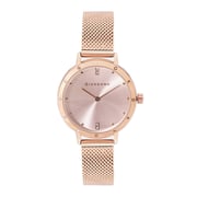 GIORDANO Women's Analog Rose Gold Dial Watch - GD-2085-33