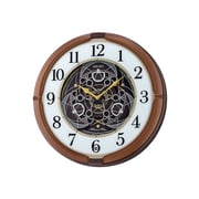 Seiko Brown Round Plastic Analog Clock QXM380B Seiko Brown Round Plastic Analog Clock QXM380B