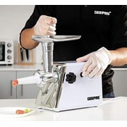 Buy Geepas Stainless Steel Cutting Blade Meat Grinder Online in UAE