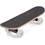 Ultimax - Complete Standard Skateboards With Plain Wheels For Beginners Kids Boys Girls Teenager- 31''x 8'' Maple Cruiser Pro Skate Board - Black