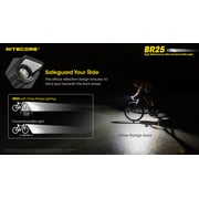 Nitecore BR25 1400 Lumen Ultra-Bright Rechargeable Bike Light