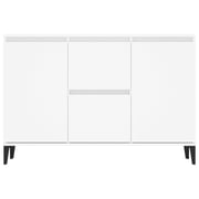 Vidaxl Sideboard White 104x35x70 Cm Chipboard Vidaxl Sideboard White 104x35x70 Cm Chipboard