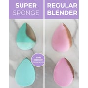 Super Sponge Original World's First Absorption Proof Makeup Sponge For Foundations, Powders & Creams, Vegan, Cruelty Free, Latex Free (rose) Super Sponge Original World's First Absorption Proof Makeup Sponge For Foundations, Powders & Creams, Vegan, Cruelty Free, Latex Free (rose)