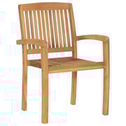 vidaXL Garden Chairs 2 pcs with Light Blue Cushions Solid Teak Wood vidaXL Garden Chairs 2 pcs with Light Blue Cushions Solid Teak Wood
