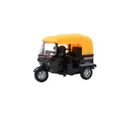 Toy Land Bajaj Auto Rickshaw Push Back Die Cast Metal Model For Kids-black Toy Land Bajaj Auto Rickshaw Push Back Die Cast Metal Model For Kids-black