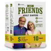 Friends Adult Diapers Easy Small 10's Friends Adult Diapers Easy Small 10's