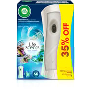 Airwick Air Freshner Freshmatic Auto Srpay Life Scents Turquoise Oasis 250ml 35% Off