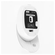 2B MO307 Wireless Mouse With Movable Cover White/Sliver 2B MO307 Wireless Mouse With Movable Cover White/Sliver