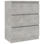 Vidaxl Sideboard Concrete Grey 60x35x76 Cm Engineered Wood Vidaxl Sideboard Concrete Grey 60x35x76 Cm Engineered Wood