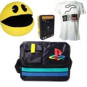 The Mystery Box : Playstation - Retro Logo Messengerbag With 3 Surprise Gifts