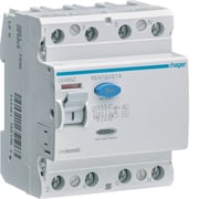 Hager 100a 4 Pole 100ma Earth Leakage Circuit Breaker Hager 100a 4 Pole 100ma Earth Leakage Circuit Breaker