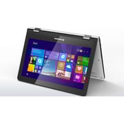 Lenovo Yoga 300-11IBR Laptop - Celeron 1.6GHz 4GB 500GB Shared Win10 11.6inch HD White Lenovo Yoga 300-11IBR Laptop - Celeron 1.6GHz 4GB 500GB Shared Win10 11.6inch HD White
