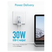 Anker Powerport ii PD With USB-C PD And Poweriq 2.0 Wall Charger White Anker Powerport ii PD With USB-C PD And Poweriq 2.0 Wall Charger White