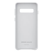Samsung Leather Case White For Galaxy S10 Plus