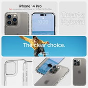 Spigen Quartz Hybrid designed for iPhone 14 PRO case cover (2022) - Matte Clear