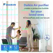 Daikin MC55VB Air Purifier-Up to 82m-Patented Streamer Technology-10 Years Life Electrostatic HEPA Grade Filter-Triple Sensors-PM1 & PM2.5 Protection-Lifetime Odor Filter-Japanese Technology Daikin MC55VB Air Purifier-Up to 82m-Patented Streamer Technology-10 Years Life Electrostatic HEPA Grade Filter-Triple Sensors-PM1 & PM2.5 Protection-Lifetime Odor Filter-Japanese Technology