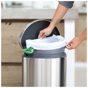 Brabantia 482007 FlatBack PedalBin 30L Matt Steel