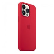 Margoun Silicone Case Cover for Apple iPhone 13 Pro Max - Red