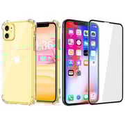 Glassology TG Screen Protector With Back Clear Case For iPhone 11 Glassology TG Screen Protector With Back Clear Case For iPhone 11