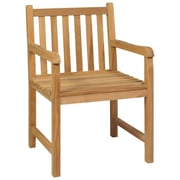 vidaXL 3 Piece Garden Dining Set Solid Teak Wood vidaXL 3 Piece Garden Dining Set Solid Teak Wood