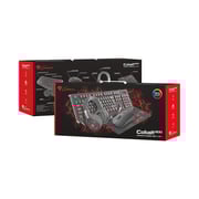 Genesis Gaming Combo Set 4in1 Genesis Cobalt 300 Keyboard + Mouse + Headphones + Mousepad, Us Layou Genesis Gaming Combo Set 4in1 Genesis Cobalt 300 Keyboard + Mouse + Headphones + Mousepad, Us Layou