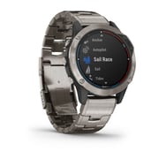 Garmin Smartwatch 010-02158-95 quatix 6 Titanium Gray with Titanium Band Garmin Smartwatch 010-02158-95 quatix 6 Titanium Gray with Titanium Band