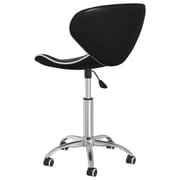 vidaXL Swivel Dining Chairs 6 pcs Black Faux Leather vidaXL Swivel Dining Chairs 6 pcs Black Faux Leather