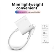 Maxguard 2 In 1 Lightning to 3.5mm Adaptor White Maxguard 2 In 1 Lightning to 3.5mm Adaptor White