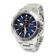 Seiko Presage Silver Metal Analog Watch For Men SSC703P1