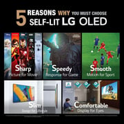 LG OLED 4K Smart TV, 65 Inch C1 Series Cinema Screen Design 4K Cinema HDR webOS Smart with ThinQ AI Pixel Dimming